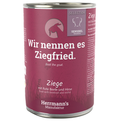 Varčno pakiranje Herrmanns Selection Sensitive 24 x 400 g - Koza z bio rdečo peso in bio prosom