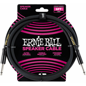 Ernie Ball 6 Straight/Straight Speaker Cable Black