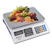Elektronska tehtnica za trgovine do 40 kg, funkcija tare, osvetljen zaslon PRO S40