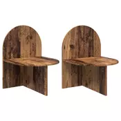 vidaXL vidaXL Nočna omarica 2 pcs Star les 48 x 49 x 65 cm, (5000233515)