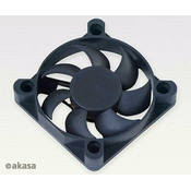 dodatni ventilator Akasa 50x50x10 črn OEM