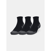 Under Armour UA Performance Cotton Qtr Nogavice 3 para 769654 Črna