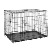 REBEL ANIMALS Metalni kavez za pse sa dvoja vrata XXXL 122x76x83cm RA-1205