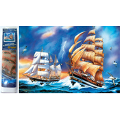 Norimpex - Puzzle Diamantna slika: Jadrnice 30x40cm - 1 - 39 kosov
