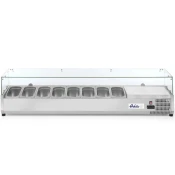 Arktic Zastevka za hladilnik z vitrino 8 x GN 1/4 - Hendi 232927