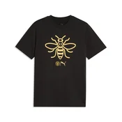 PUMA Manchester City ftblCulture Tee Men, Sport, Black/Flaxen, 3XL