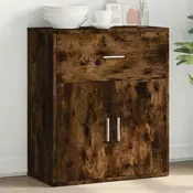 Vidaxl vidaXL Omarica dimljen hrast 60x31x70 cm Material na osnovi lesa
