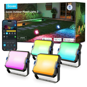 Govee Flood Lights 2 zunanje SMART LED luči 4pcs