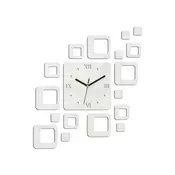 Zidni satovi ROMAN WHITE HMCNH010-white (moderni zidni sat)