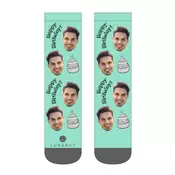 Lunanay Personalizirane nogavice | Nogavice po naročilu, Happy birthday