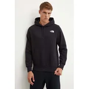 Pulover The North Face Simple Dome Hoodie moški, črna barva, s kapuco, NF0A89FCJK31