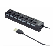 GEMBIRD USB 2.0 sa 7 portova (UHB-U2P7-03)