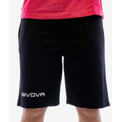BERMUDA FRIEND COTONE TERRY NERO Tg. XL