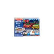 Melissa & Doug drvene puzzle prometna sredstva