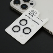 Zastita za kameru octagon diamond za iphone 16 pro (6.3)/16 pro max (6.9) srebrna ( FL11448 )