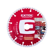 Extol Premium dijamantna rezna ploca MULTI univerzalna, O 150 x 2,6 x 22,2 mm 8803002