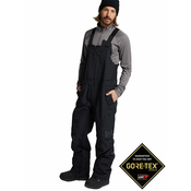 Burton ak Gore-Tex Cyclic moške smučarske/snowboard hlače z naramnicami true black
