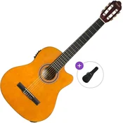 Valencia VC104CE Basic SET 4/4 Natural Elektro klasicna gitara