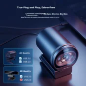 EMEET Web kamera S600, 4K, 60FPS
