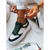 Sneakersy damskie MEILA czarno-zielone Dstreet