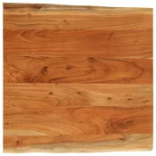 Stolna ploca 80x80x3,8 cm cetvrtasta od bagrema sa živim rubom