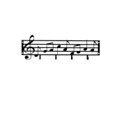 Wallity Civiluk Muzicke Note, Crni
