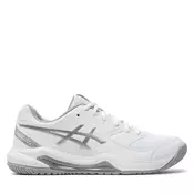 ASICS Športni čevelj Dedicate 8  srebrno-siva / bela