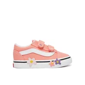 Tenis superge Vans Old Skool V Flower VN000Z5XGSB1 Koral