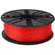 Gembird PLA Filament za 3D stampac 1.75mm, kotur 1KG, Fluorescent Crvena | 3DP-PLA1.75-01-FR