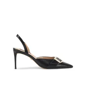 Nine West Čevlji z visoko peto SJ1489-6 Črna