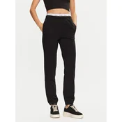 Guess Spodnji del trenirke O5RB01 KCO31 Črna Regular Fit