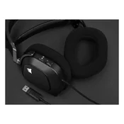 Corsair Slušalice HS80 CA-9011237, USB, Žicne, Crne