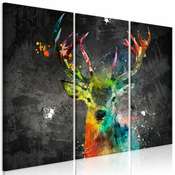Slika - Rainbow Deer (3 Parts) 120x80