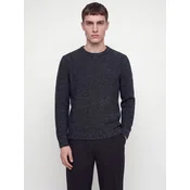 JACK & JONES Pulover JJLUKE nočno modra