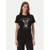 Guess Majica V6BI28 K9360 Črna Regular Fit