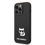 Karl Lagerfeld KLHCP14XSLCTBK iPhone 14 Pro Max 6,7 hardcase black Silicone Choupette Body (KLHCP14XSLCTBK)