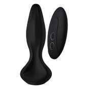 Dream Toys Dark Desires Alexandra Vibrating Anal Plug Black