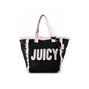 Juicy Couture Nakupovalna torba Mirna roza/črna