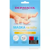 Dermacol Feet Mask Exfoliating piling maska za stopala v nogavicah 2x15 ml za ženske