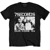 7 Seconds Our Core (Back Print) Black L Majica