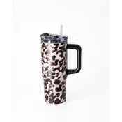 Termovka Miau - s slamico, 900 ml