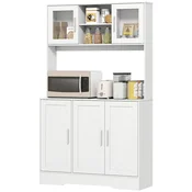 Homestar Kuhinjski kabinet, bife kabinet, 108x35x180 cm, bel