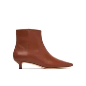Škornji LAUREN RALPH LAUREN Frncsa Bt Hl Bo Bte 802P15721002 Rjava