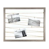 Galeria na zdjęcia Fotogaleria sznurkowa ramka ze sznurkami 40x50 truflowa