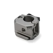 Tilta 15mm Rod Clamp Mounting Adapter with Cold Shoe (1/4-20) - Titanium White