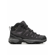 Salomon Trekking čevlji X Ultra 360 Leather Mid Gore-Tex L47571100 Siva