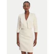 Elisabetta Franchi Cocktail obleka TB-001-61E2-V550 Écru Regular Fit