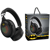 Bežicne bluetooth slušalice sa mikrofonom BATMAN DC TM-BHT600 sa MicroSD, FM radio crne #batman