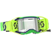 SCOTT Prospect 2.0 WFS Purple-Fluo Yellow naocale za motocross s prozirnim pleksiglasom