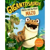 Gigantosaurus: Press Out and Play MAZU